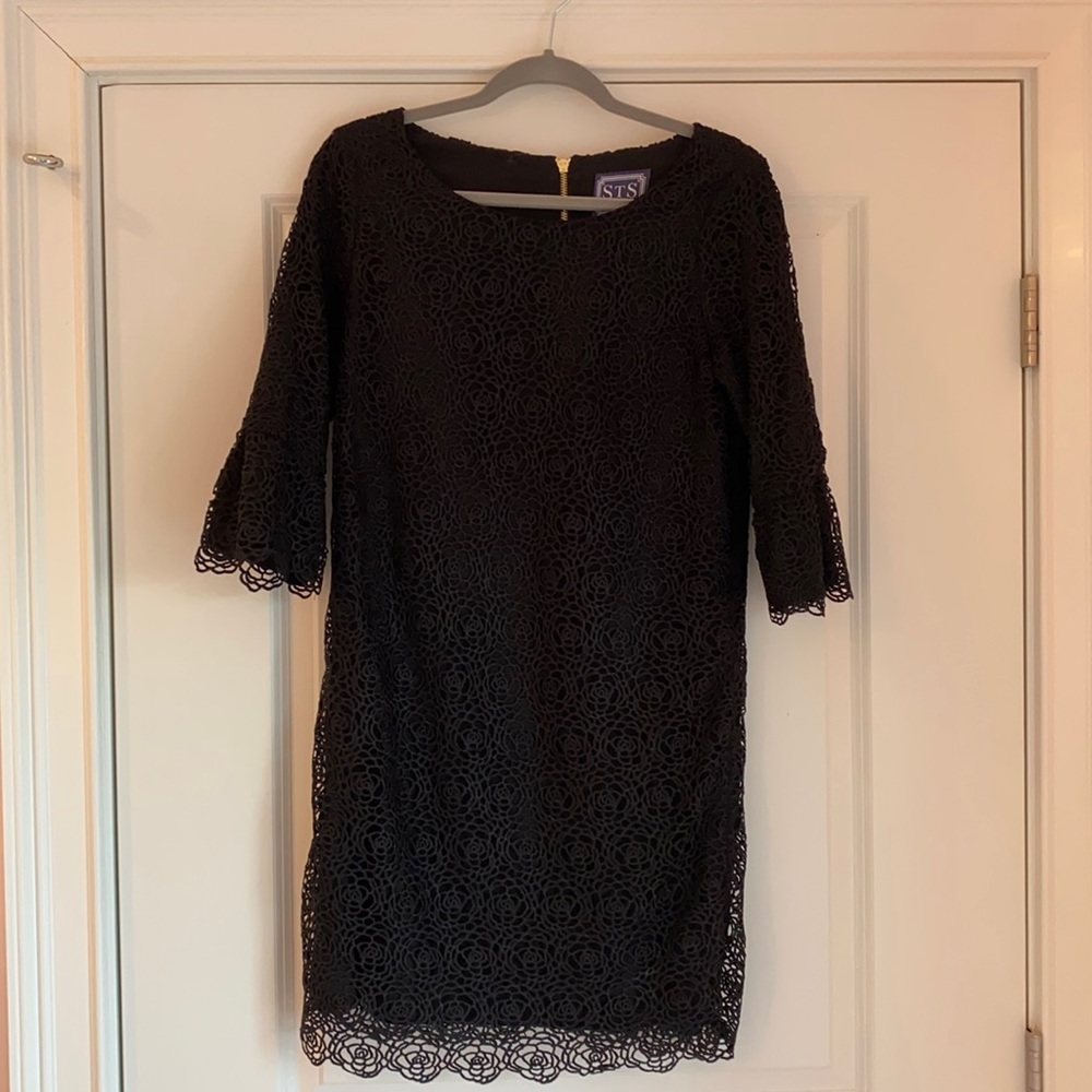 STS Black Lace Dress